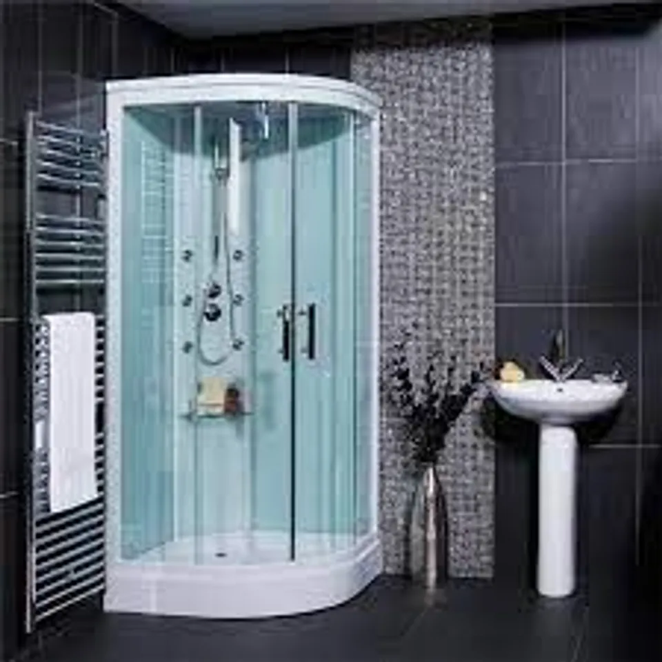 AQUALINE SHOWER CABIN PART 4 WALL GLASS
