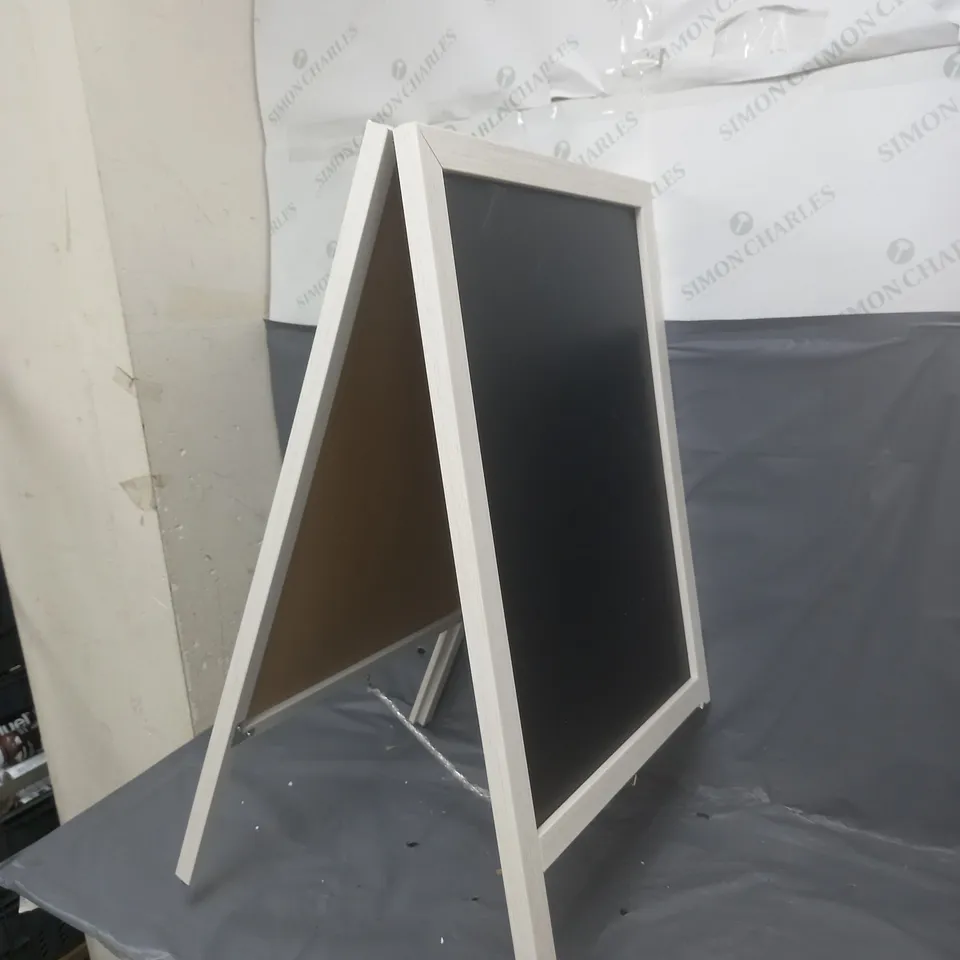 HOBBY CRAFT STANDING CHALK BOARD - COLLECTION ONLY