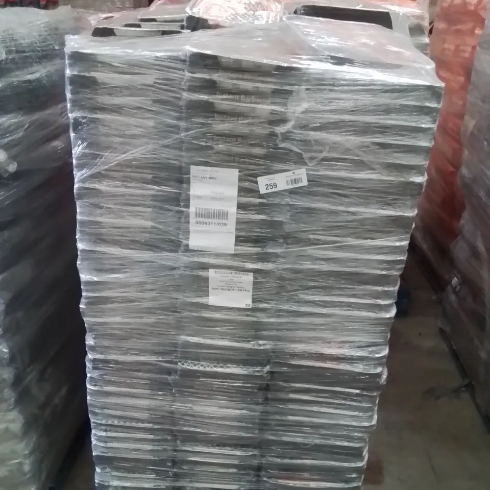 PALLET CONTAINING APPROXIMATELY 350 BRAND NEW INSTANT BARBECUES
