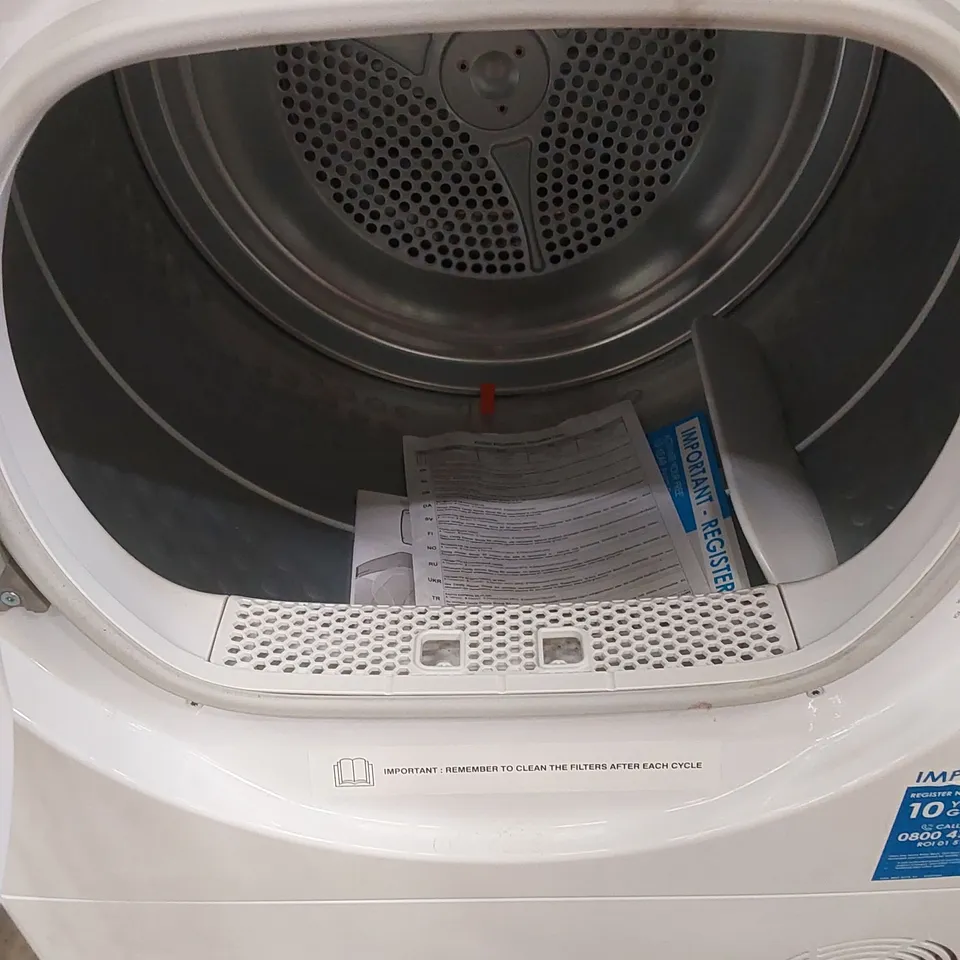 CANDY SMART PRO 10KG CONDENSER TUMBLE DRYER IN WHITE, MODEL: CSOEC10TCG-80