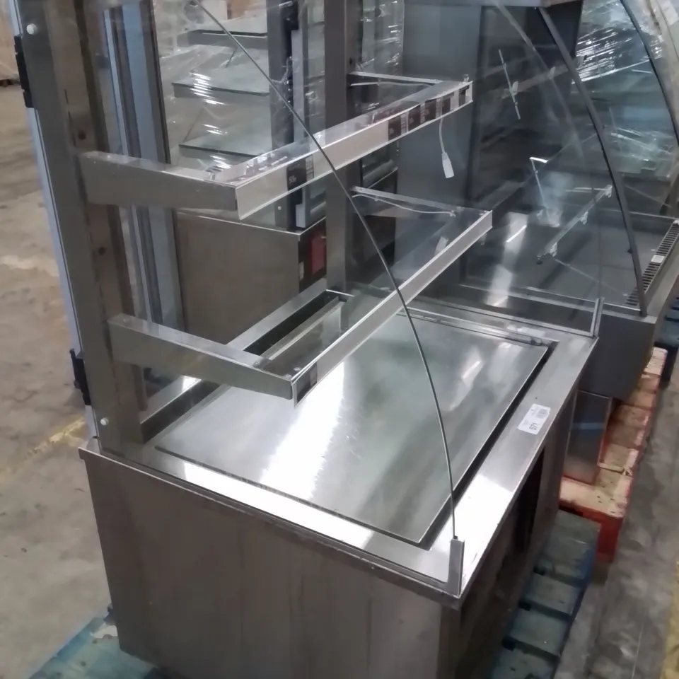 STAINLESS STEEL COMMERCIAL COLD DISPLAY FRIDGE/COUNTER