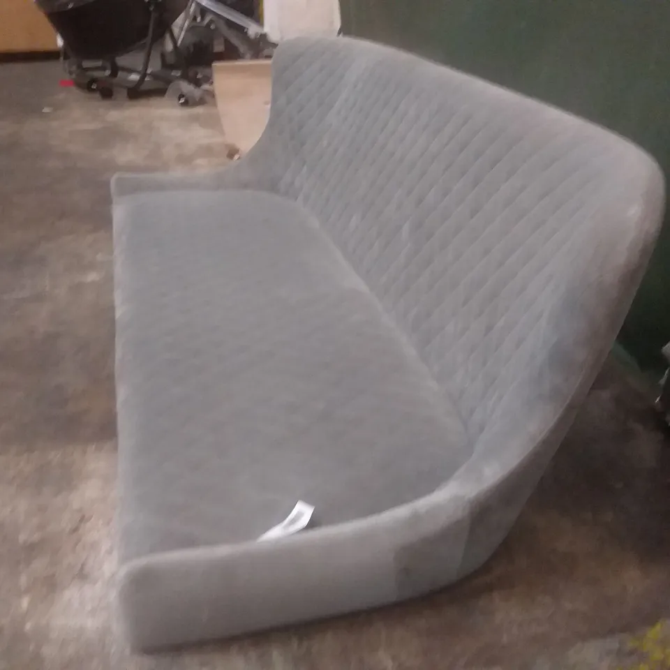GREY FABRIC BENCH