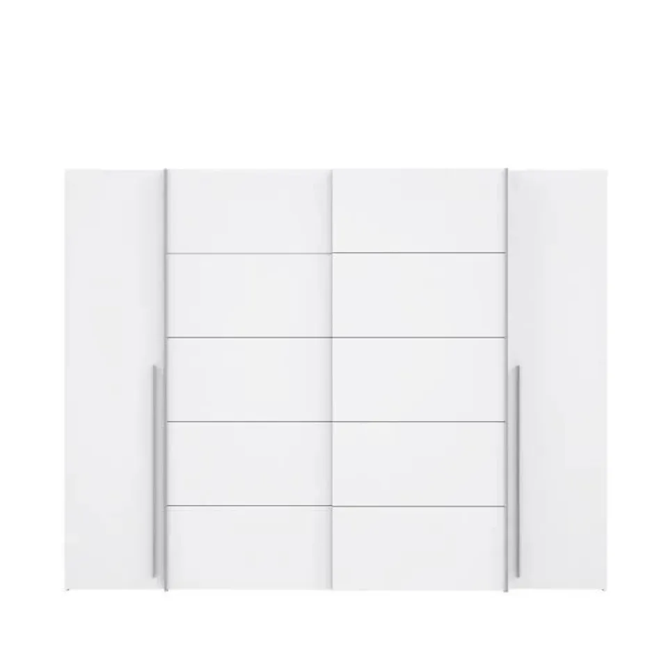 BOXED RIO WARDROBE - WHITE (4 BOXES)
