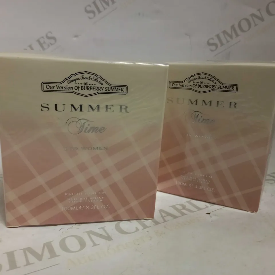 LOT OF 12 DFC SUMMER TIME EDP 100ML