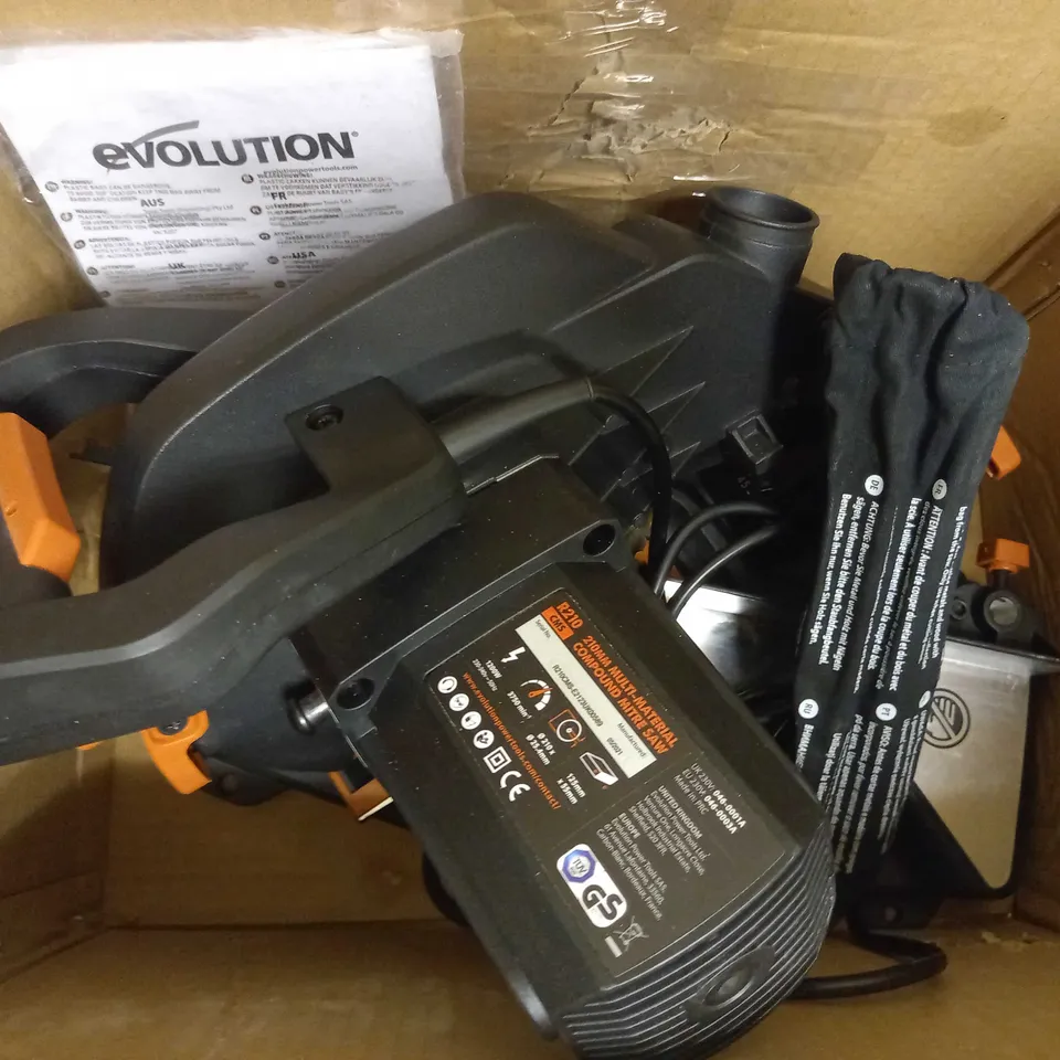 EVOLUTION COMPOUND MITRE SAW