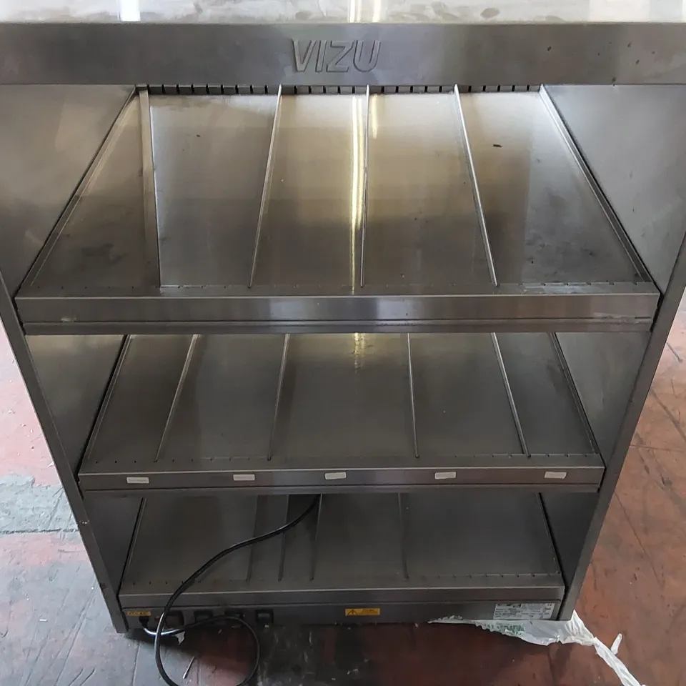 VIZU STAINLESS STEEL 3 TIER FOOD CHUTE