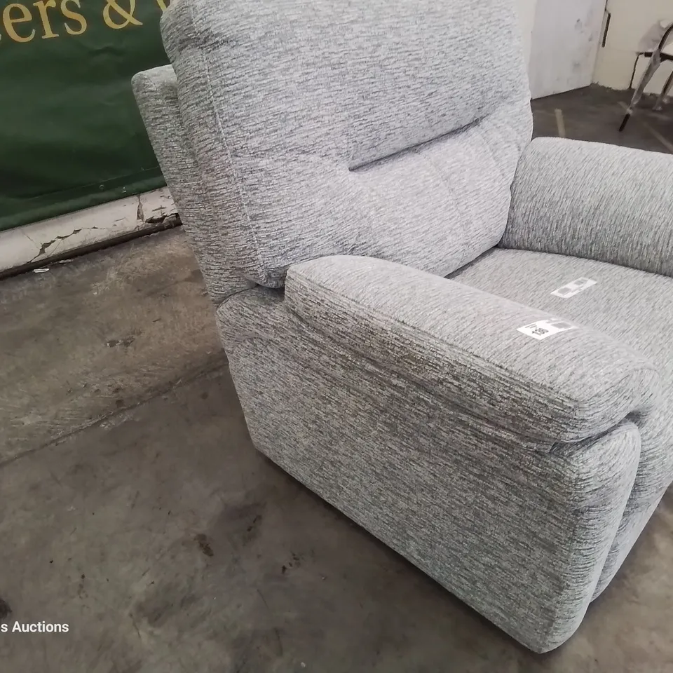QUALITY BRITISH DESIGNER & MANUFACTURED G PLAN SEATTLE EASY CHAIR MIRAGE ASH FABRIC 