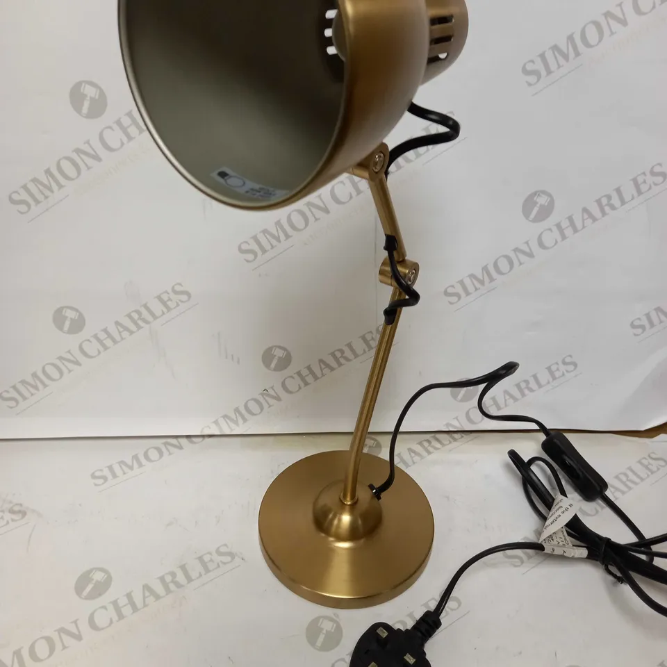 JOHN LEWIS TONY METAL BRASS TASK LAMP 