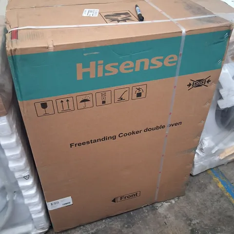 BOXED HISENSE BLACK ELECTRIC COOKER HDE3211BBUK