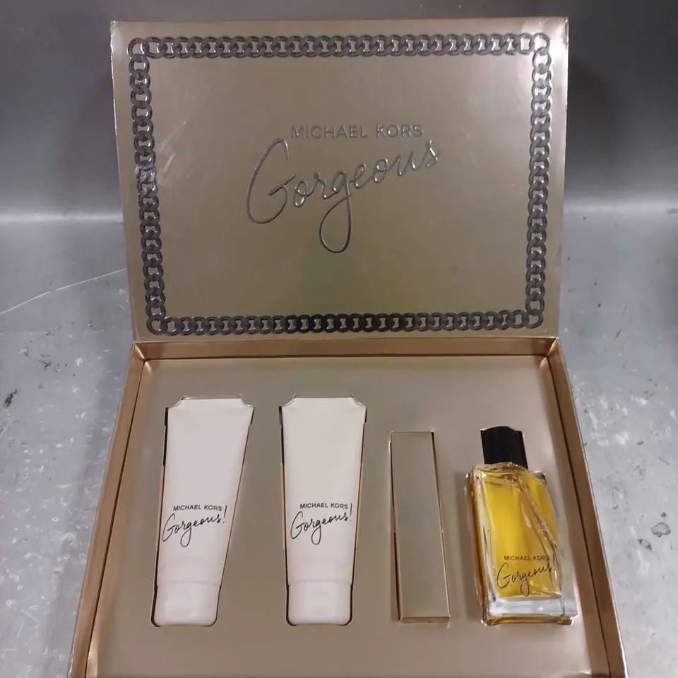 BOXED MICHAEL KORS GORGEOUS EAU DE PARFUM GIFT SET