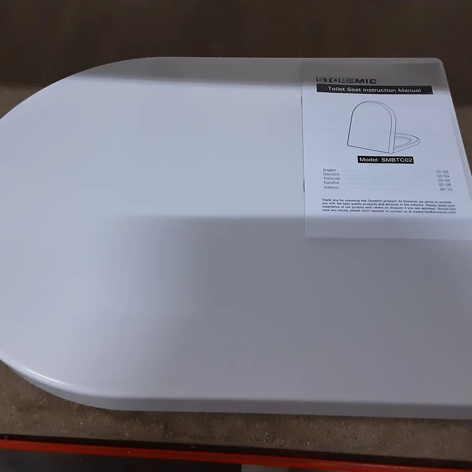 BOXED STOREMIC TOILET SEAT , MODEL: SMBTC02