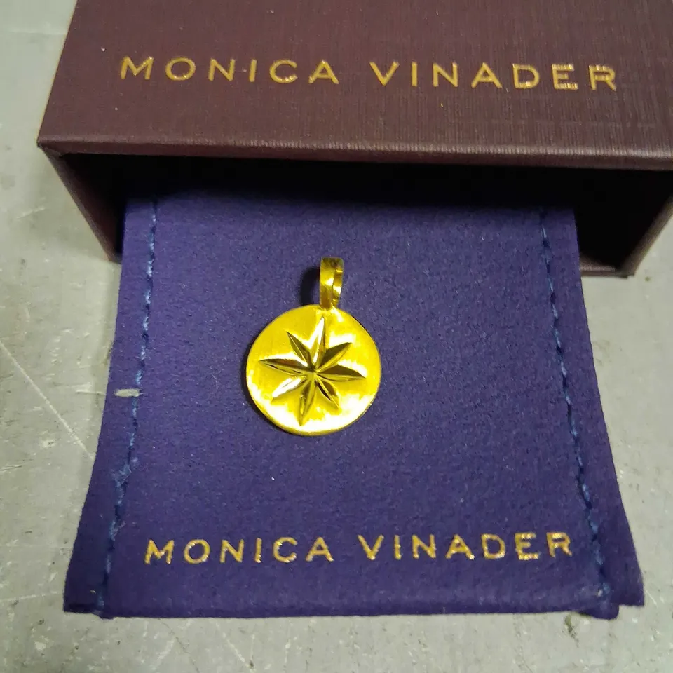 BOXED MONICA VINADER GUIDING STAR PENDANT