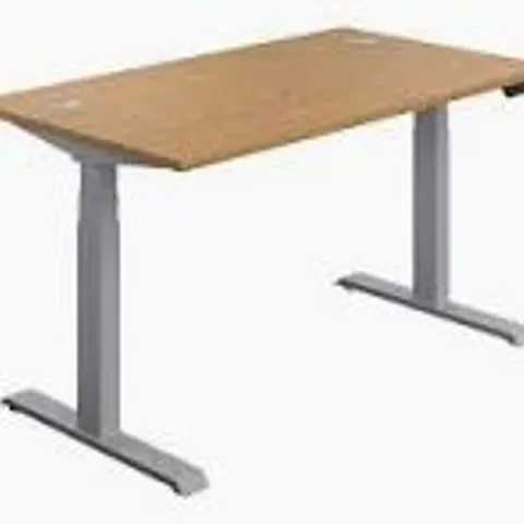 BOXED ADJUSTABLE SOLID WOOD COMPUTER DESK 