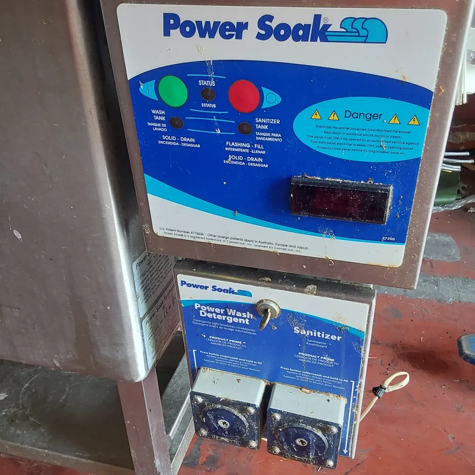 POWER SOAK WASH SYSTEM 
