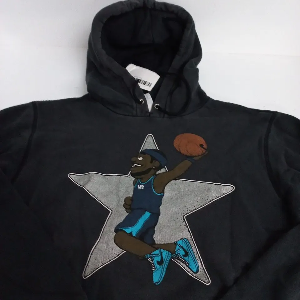 NIKE X LEBRON JAMES GRAPHIC HOODIE - SIZE S