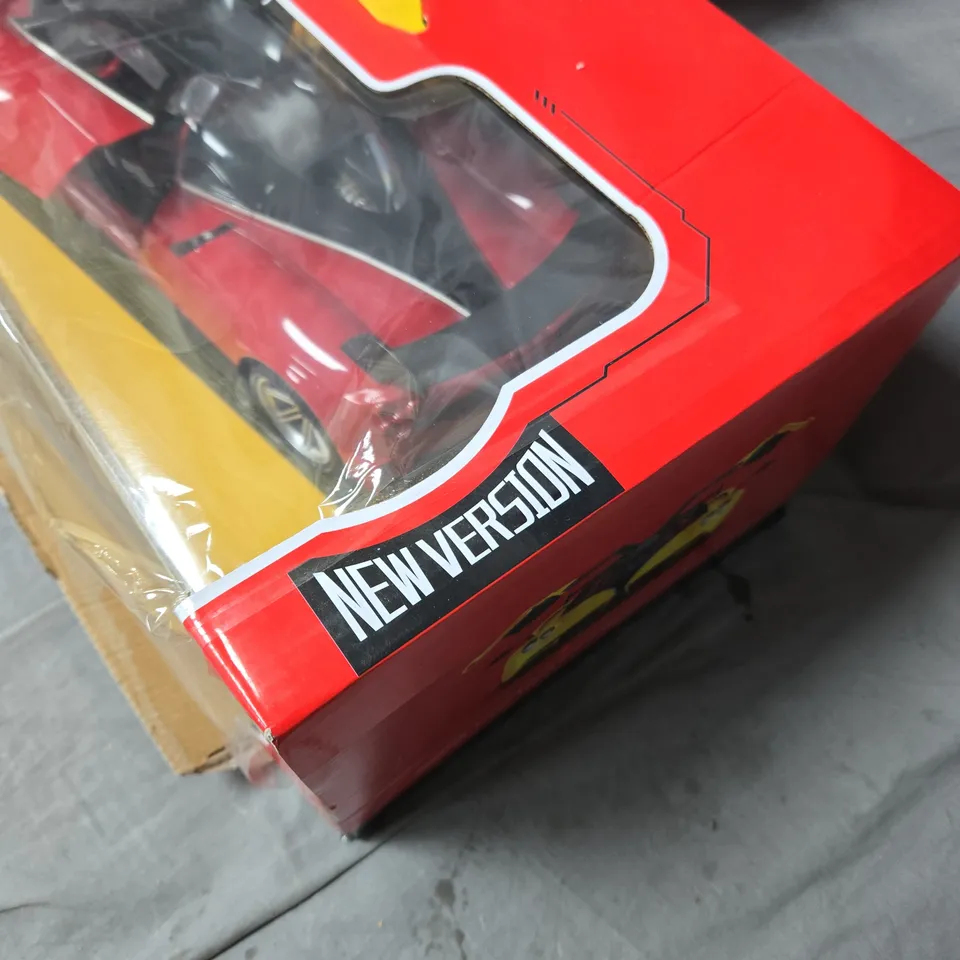 TOP-SPEED REMOTE CONTROL CAR – RED CONVERTIBLE, NEW VERSION, BOXED