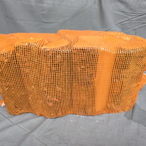 BAG OF CHOPPED WOODEN LOGS