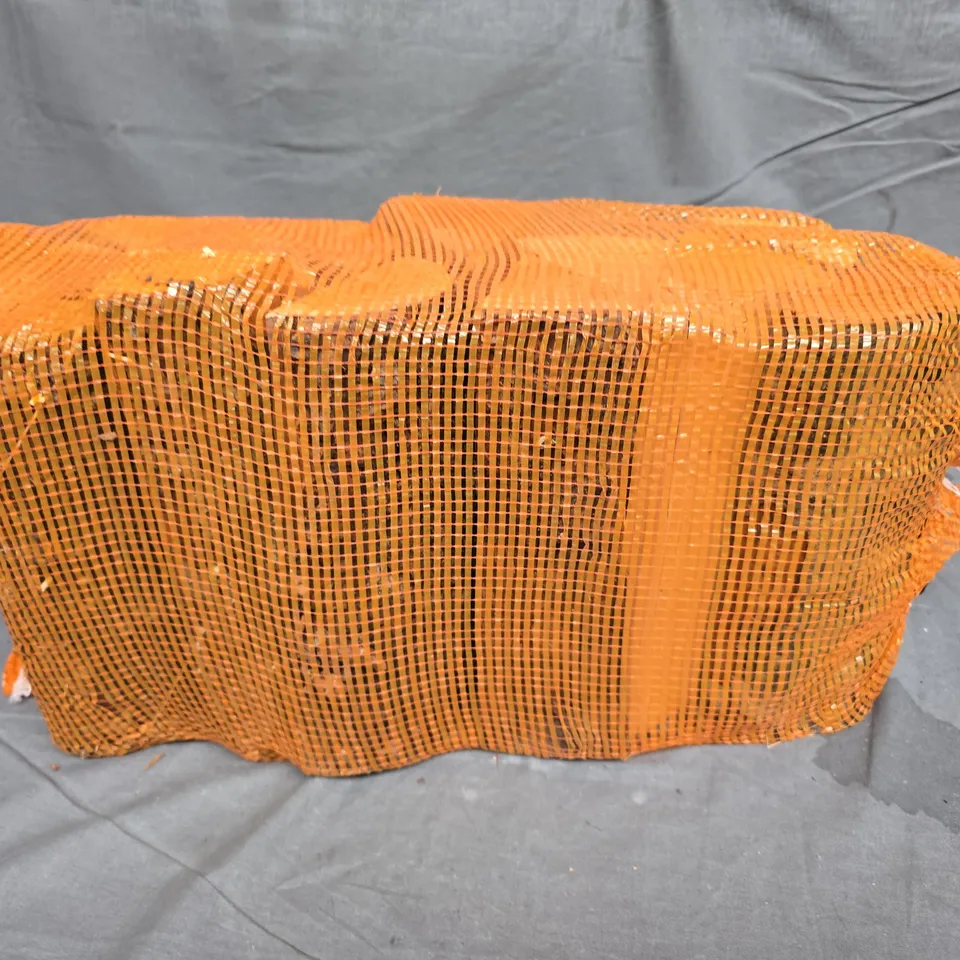 BAG OF CHOPPED WOODEN LOGS