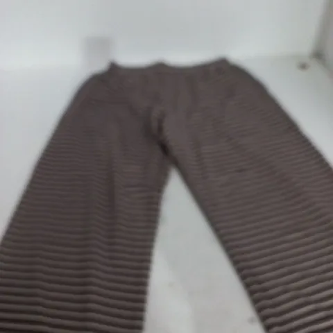 REASN SOFT STRIPE HIGH WAIST TROUSERS – UK 12 (EU 40, US 8)