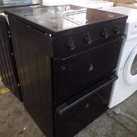 HISENSE HDCEIT6C20B INDUCTION ELECTRIC COOKER WITH DOUBLE OVEN IN BLACK