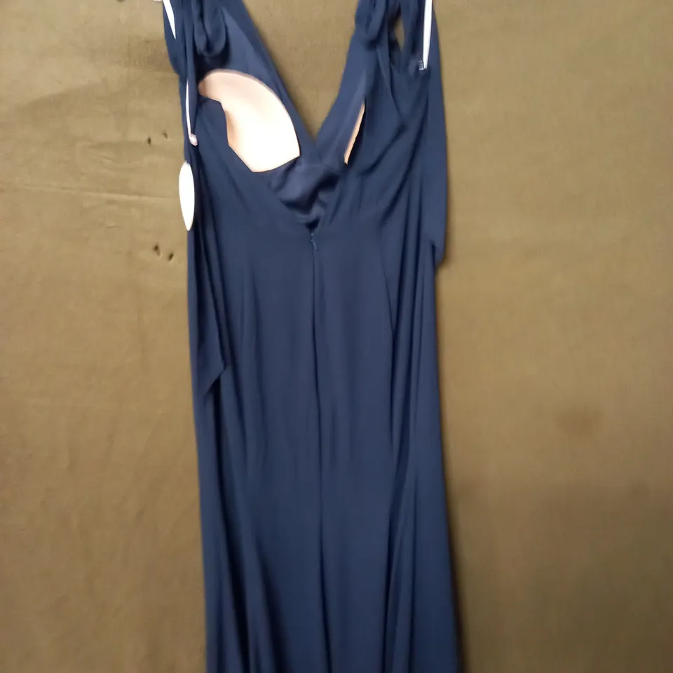 W.TOO BY WATTERS NAVY BLUE OCCASIONAL DRESS - 8
