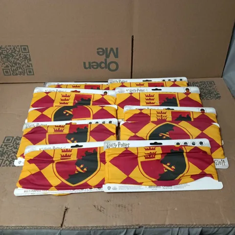 10 X HARRY POTTER WIZARDING WORLD MULTI PURPOSE FACE COVERING "GRYFFINDOR"