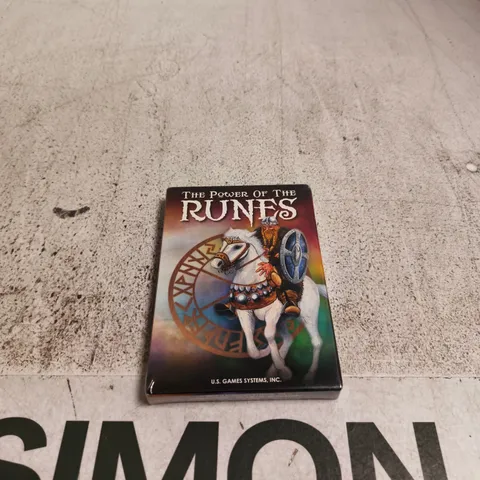 THE POWER OF THE RUNES VOENIX 25 CARD DECK SEALED