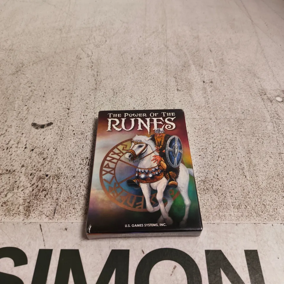 THE POWER OF THE RUNES VOENIX 25 CARD DECK SEALED