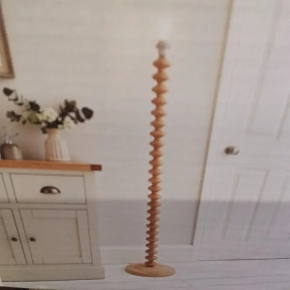 BOXED DUNELM BOBBY PAINT YOUR OWN FLOOR LAMP 
