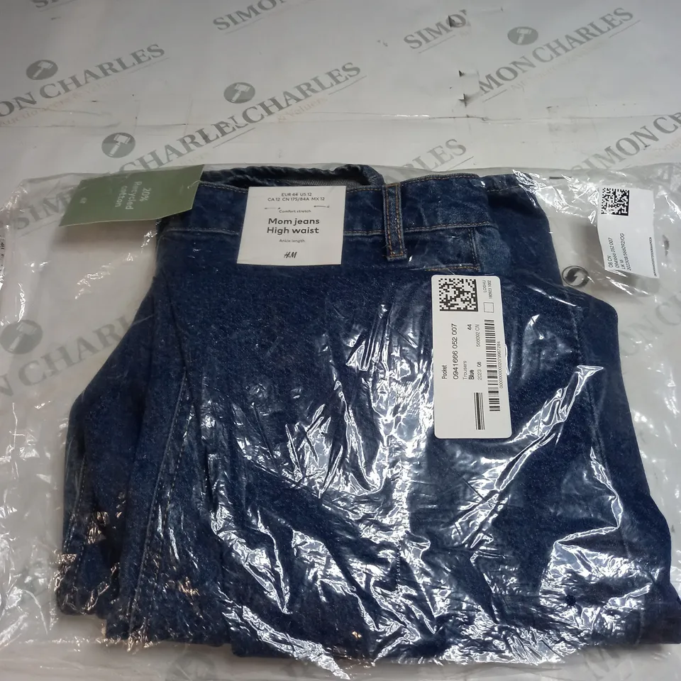 H&M HIGH WAIST MOM JEANS SIZE 16