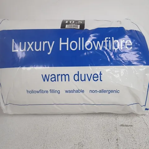 LUXURY HOLLOWFIBRE DOUBLE DUVET – 10.5 TOG, 200X200 CM (APPROX)