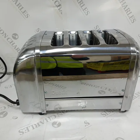 BOXED DUALIT 4 SLOT VARIO CLASSIC TOASTER WITH TWO SANDWICH CAGES
