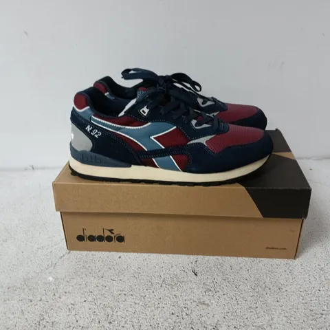 BOXED DIADORA N.92 ADVANCE CABERNET TRAINERS – UK 8