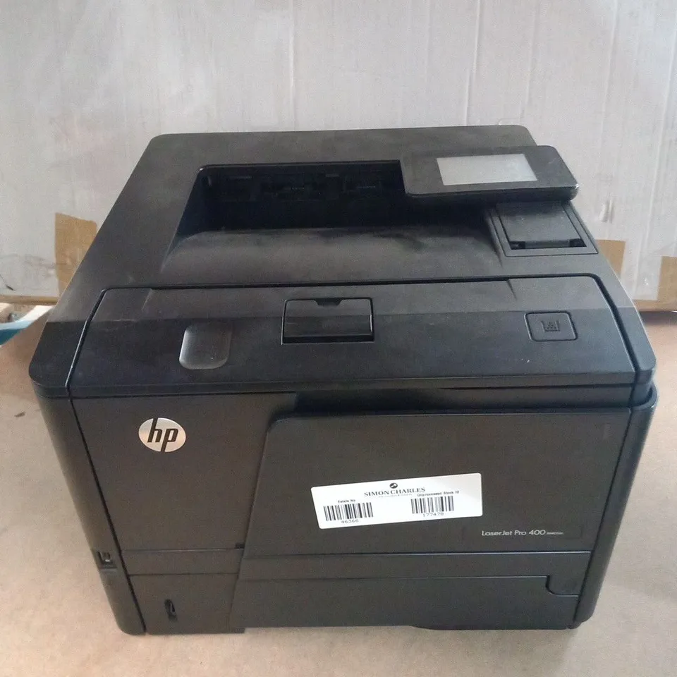 HP LASERJET PRO 400 M401DN A4 MONO DUPLEX LASER PRINTER - ETHERNET & USB - CF278A