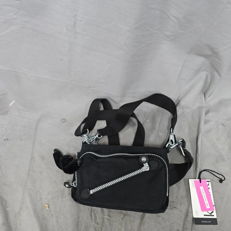 KIPLING CROSSBODY BAG – BLACK NYLON