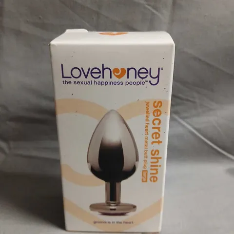 LOVEHONEY SECRET SHINE JEWELLED HEART PLUG