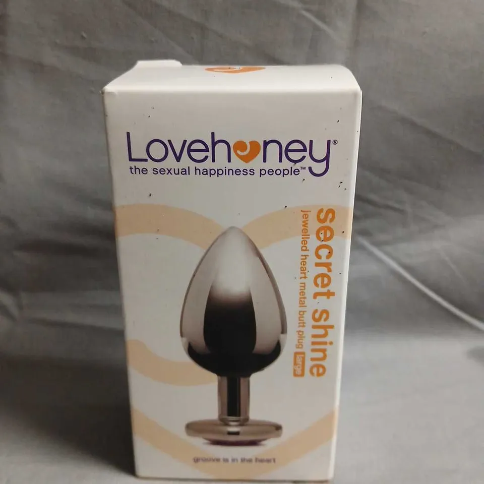 LOVEHONEY SECRET SHINE JEWELLED HEART PLUG