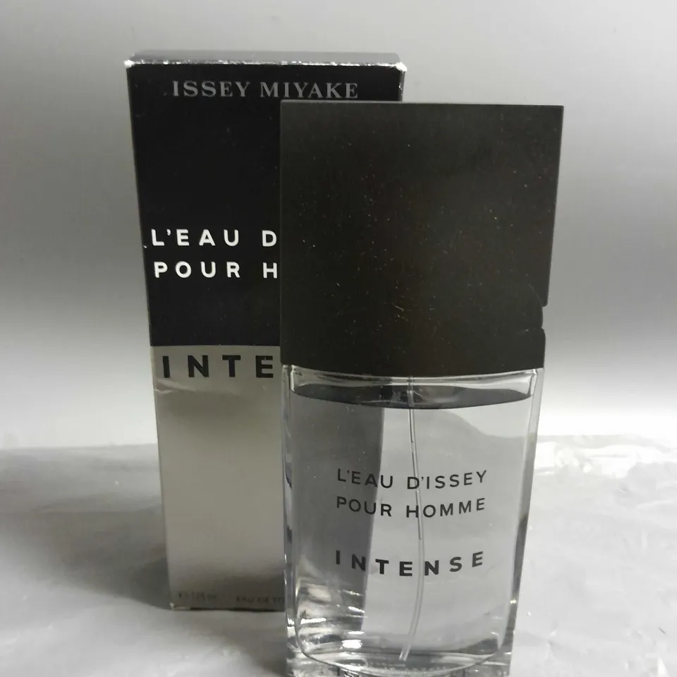 BOXED ISSEY MIYAKE "L'EAU D'ISSEY" INTENSE EAU DE TOILETTE POUR HOMME, 125ML