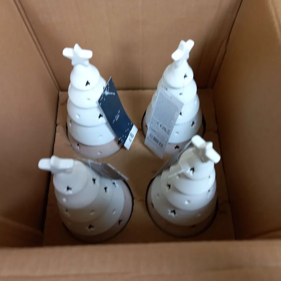 LOT OF 4 BRAND NEW PRE-LIT TREE LIGHTS