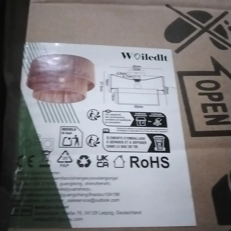 BOXED CEILING LAMP