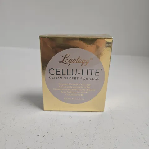 BOXED AND SEALED LEGOLOGY CELLU-LITE SALON SECRET FOR LEGS – 100 ML