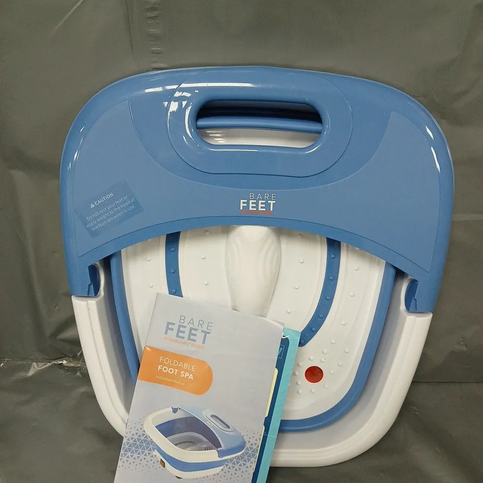 BOXED BARE FEET FOLDABLE SPA