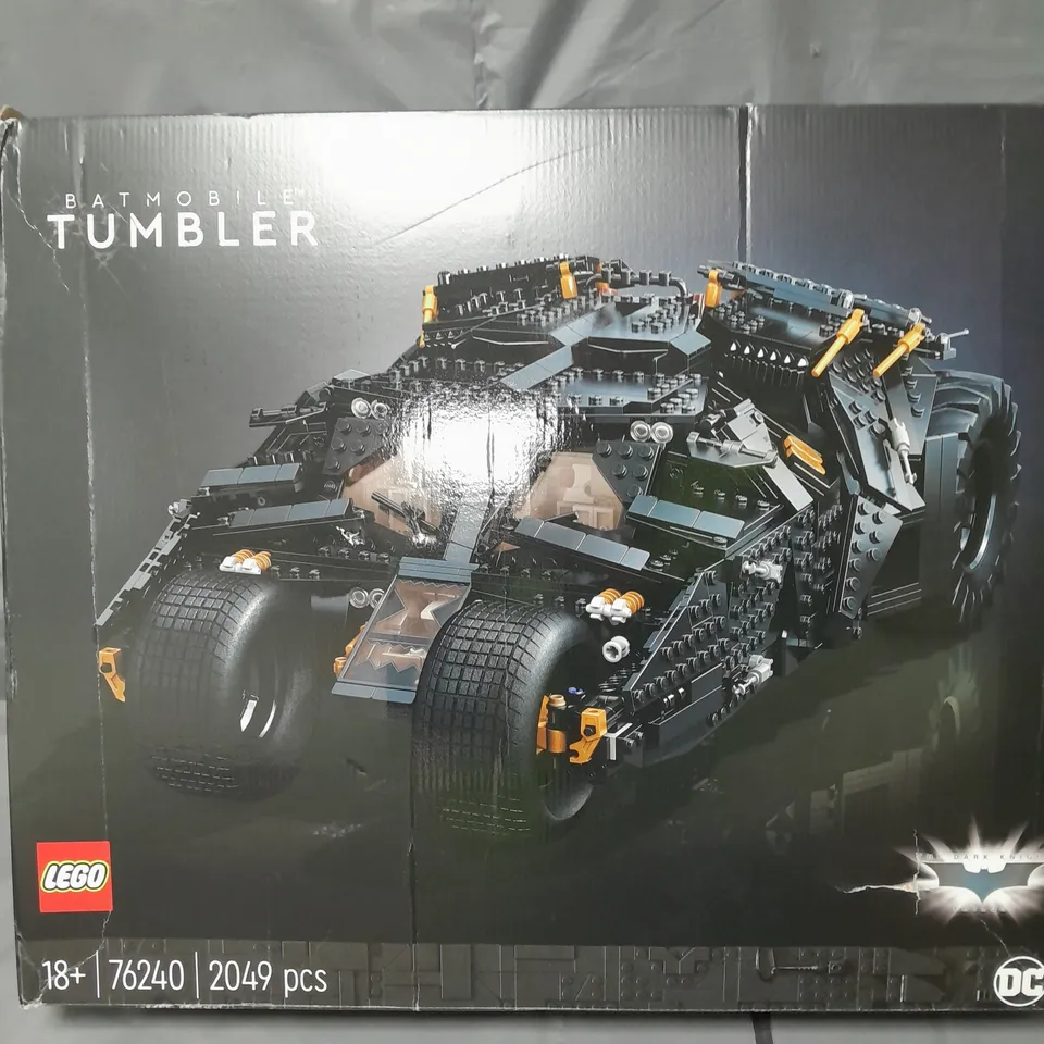 BOXED LEGO 76240 BATMAN THE DARK KNIGHT TRILOGY BATMOBILE TUMBLER 76240 RRP £229.99