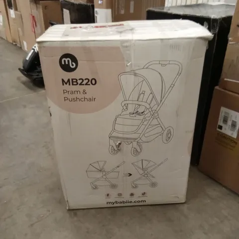 BOXED MYBABIIE MB220 PRAM & PUSHCHAIR 