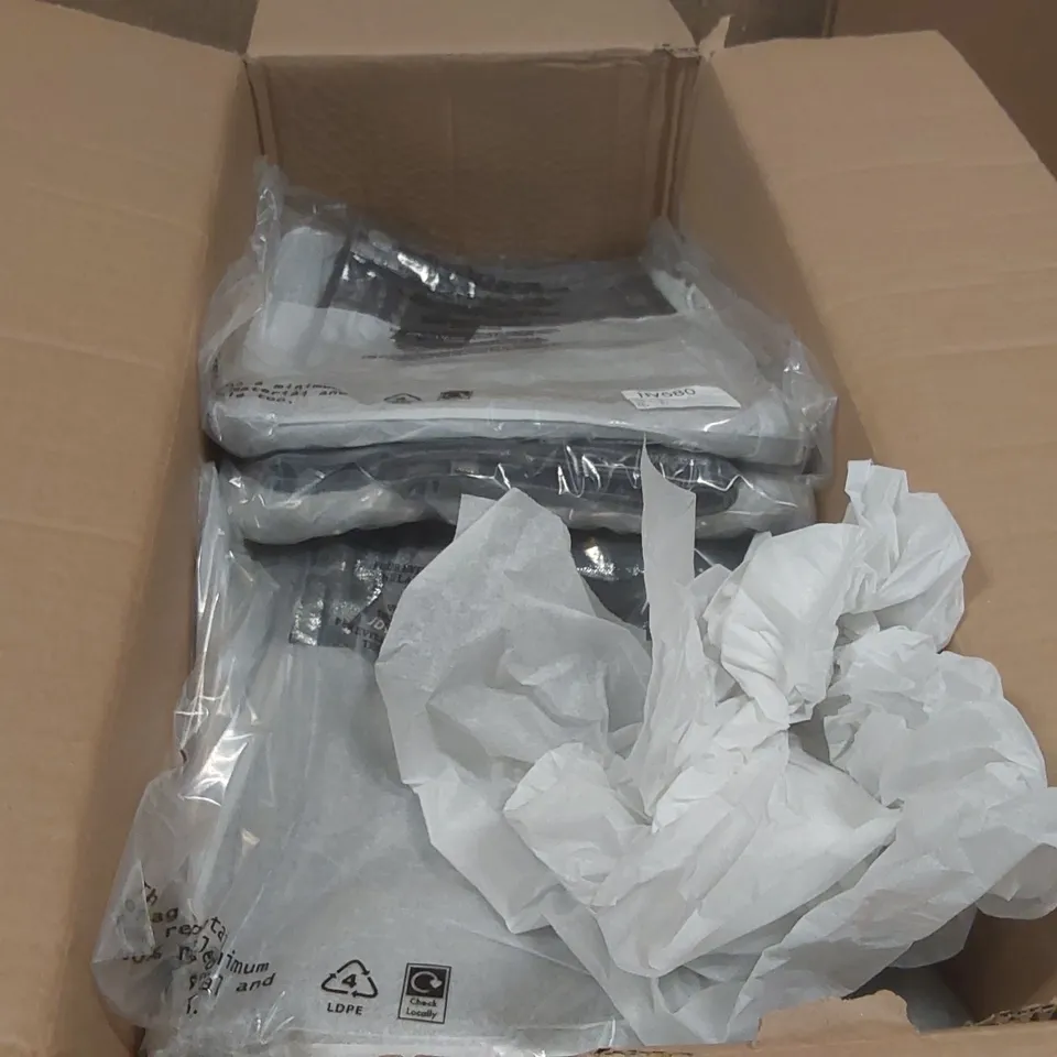 BOX CONTAINING APPROXIMATELY 15x BRAND NEW JD WILLIAMS METALIC SKIRTS - SIZE 12