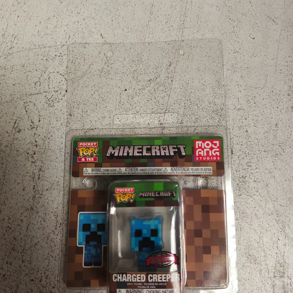 MINECRAFT CHARGED CREEPER POCKET POP! VINYL FIGURE
