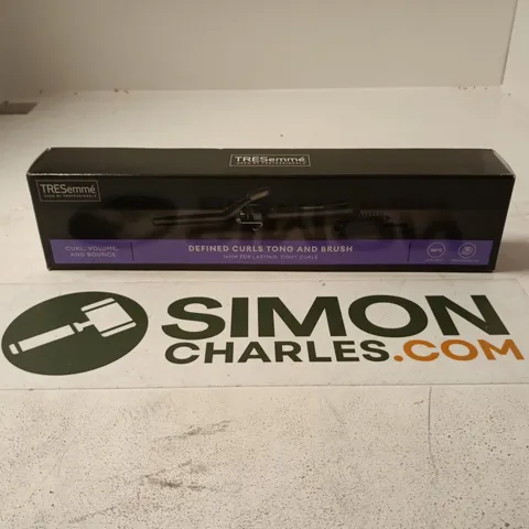BOXED TRESEMME DEFINED CURLS TONG AND BRUSH