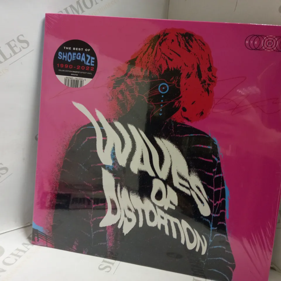 SEALED WAVES OF DISTORTION THE BEST OF SHOEGAZE 1990-2022 DELUXE EDITION INKSPOT EFFECT VINYL