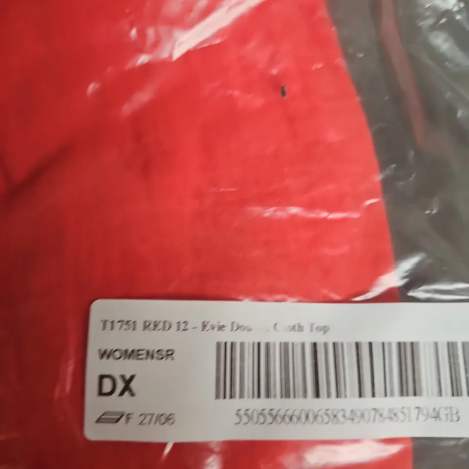 BODEN WOMEN'S RED TOP - SIZE 12