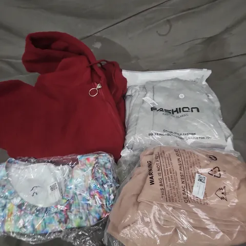 APPROXIMATELY 25 ASSORTED CLOTHING AND FASHION PRODUCTS IN VARIOUS STYLES AND SIZES - COLLECTION ONLY